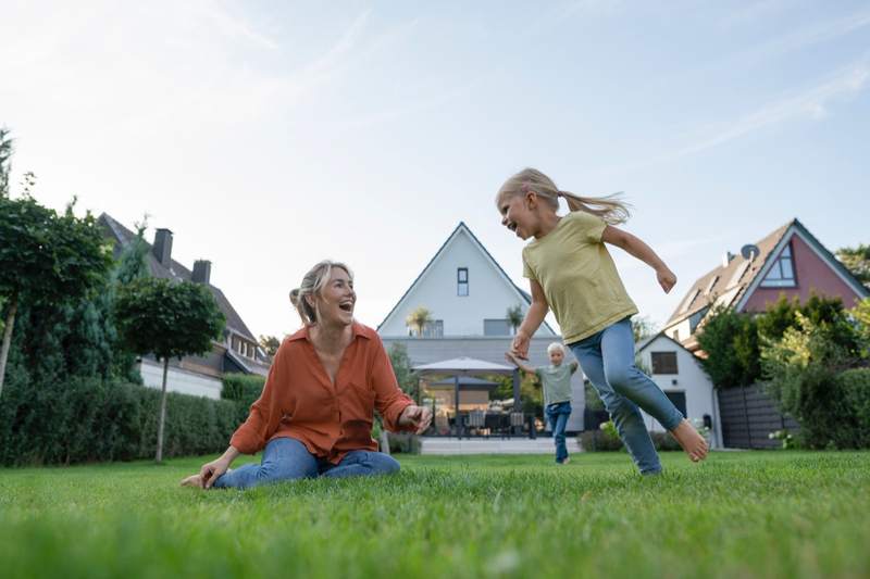 Family buys their first home